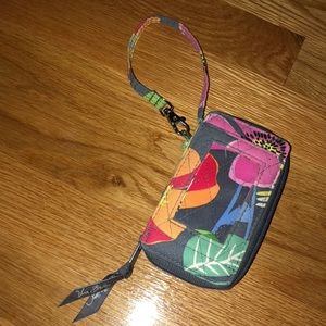 Vera Bradley tropical wristlet